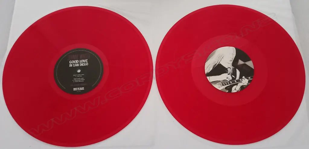 Johnny Winter, Good Love in San Diego (Double album, red vinyl) Image 1++